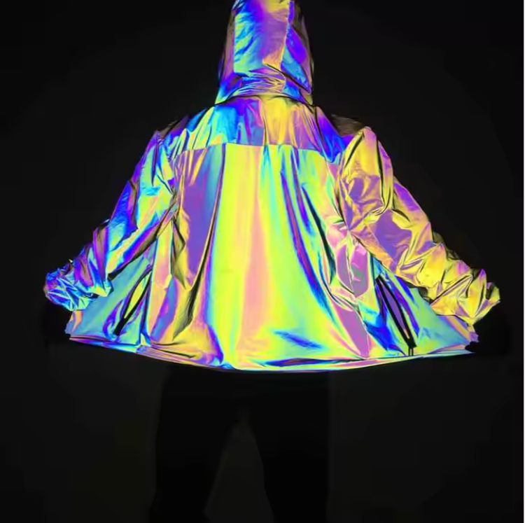 harness holdings reflective puffer jacket 